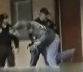 Cop's Ninja Skills Are No Match For Door